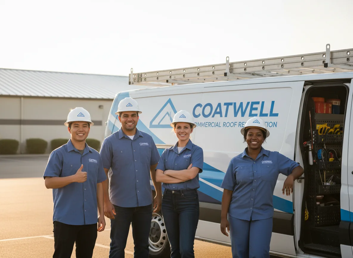 Commercial roof coating company in Waskom, TX